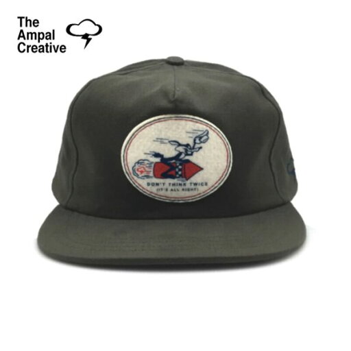 「MADE IN USA」THE AMPAL CREATIVE/ザ・アンパル・クリエイティブ DON'T THINK TWICE Strapback S71 「MADE IN USA」THE AMPAL CREATIVE/ザ・アンパル・クリエイティブ DON'T THINK TWICE Strapback S71