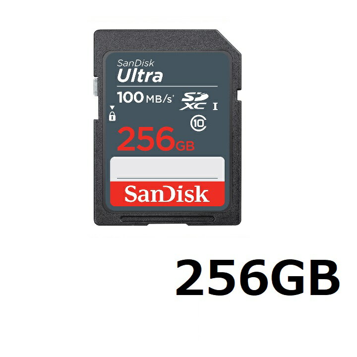 y}\Z[ P5{!z Sandisk SDXC SDJ[h Ultra 256GB SDSDUNR-256G-GN3IN SDXCJ[h SD TfBXN Class10 sAi