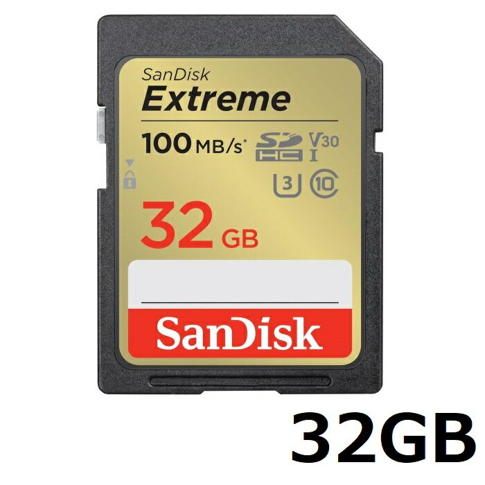 y}\Z[ P5{!z Sandisk SDHC SDJ[h Extreme 32GB SDSDXVT-032G-GNCIN SDHCJ[h SD TfBXN Class10 sAi