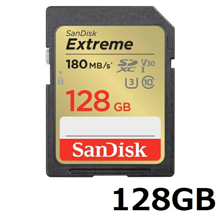 Sandisk SDXC SDJ[h Extreme 128GB SDSDXVA-128G-GNCIN SDXCJ[h SD TfBXN Class10 sAi