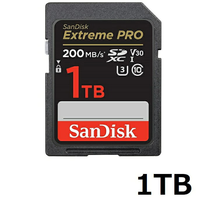 SDJ[h SDXCJ[h 1TB Sandisk SDXC Extreme PRO 1TB SDSDXXD-1T00-GN4IN SD TfBXN Class10 sAi