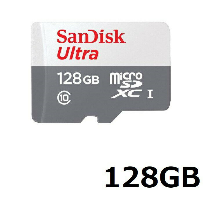 SanDisk Ultra microSDJ[h SDSQUNR-128G-GN6MN 128GB }CNSDXCJ[h microSDXC UHS-I CLASS10 }CNSD SDXC TfBXN sAi