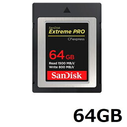 Sandisk CFexpressカード TypeB Extreme PRO 64GB SDCFE-064G-GN4NN エクストリーム プロ Compact Flash express Card サンディスク 並行輸入品