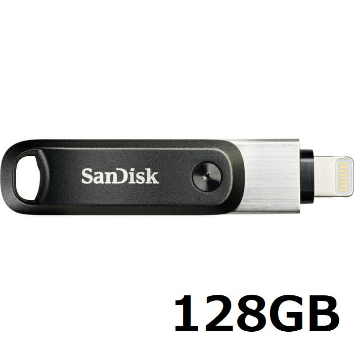 iPhone用メモリースティック USBメモリ 128GB Sandisk USBメモリ メモリースティック iXpand Flash Drive Go 128GB SDIX60N-128G-GN6NE USBメモリー iPad Lightning ライトニング データ保管 外付メモリ サンディスク 並行輸入品