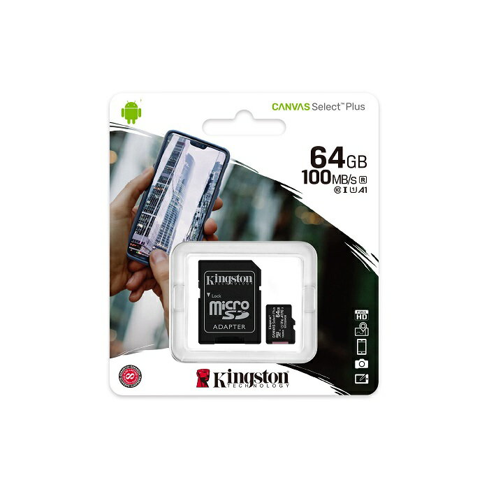 y}\Z[ P5{!z }CNSDJ[h microSD 64GB Kingstone Canvas Select Plus microSD J[h SDCS2/64GB micoroSD LOXg UHS-I V10 sAi