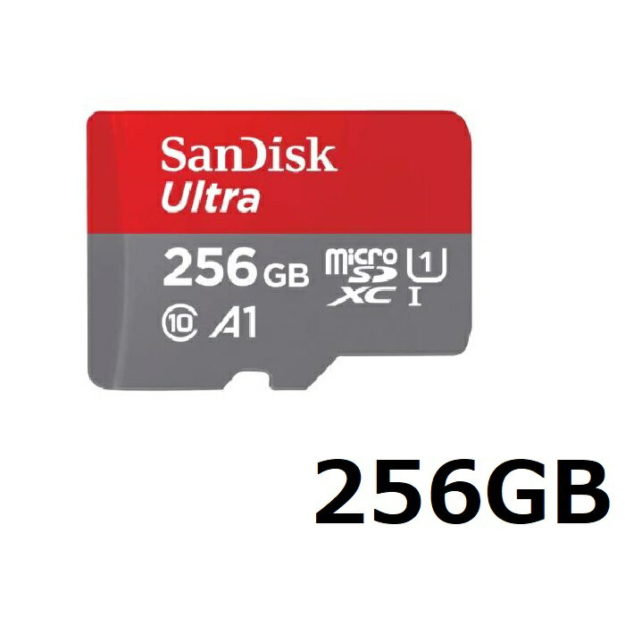 y}\Z[ P5{!z SanDisk Ultra microSDJ[h SDSQUAC-256G-GN6MN 256GB }CNSDXCJ[h microSDXC UHS-I CLASS10 }CNSD SDXC TfBXN sAi