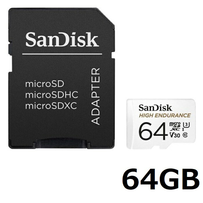 y}\Z[ P5{!z Sandisk Micro SDXC HIGH ENDURANCE 64GB SDSQQNR-064G-GN6IA A_v^[t }CNSDJ[h SDJ[h SDXCJ[h micoroSD TfBXN Class10 sAi