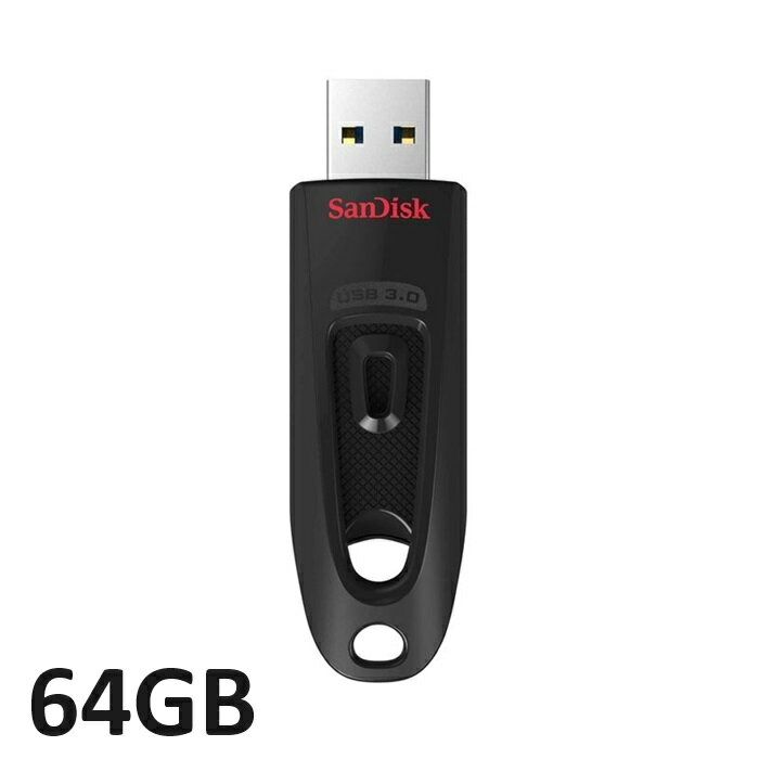 USBメモリ 64GB Sandisk Ultra USB 3.0 Flash Dr