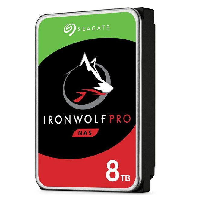 【マラソンセール中 P5倍!】 SEAGATE IronWolf Pro HDD 8TB ST8000NE001 内蔵HDD シーゲイト 内蔵ハードディスク パソコン パソコン部品 PC 大容量 NAS BTO 業務用 ビジネス