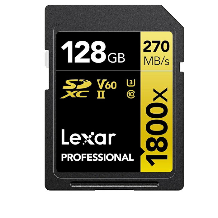 Lexar SDXC SDカード PROFESSIONAL GOLD Series 128GB LSD1800128G-BNNNG SDXCカード SD レキサー Class10 並行輸入品