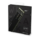 Western Digital WD BLACK SSD 500GB WDS500G3X0C 内蔵SSD ウエスタンデジタル WDブラック M.2 パソコン パソコン部品 PC SSD ドライブ 高速化 業務効率 速度 アップ(2)
