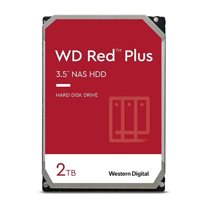 Western Digital WD RED WD20EFZX HDD 2TB 内蔵HDD ウエスタンデジタル WDレッド ハードドライブ SATA パソコン パソコン部品 PC 大容量 ドライブ BTO 業務用 ビジネス