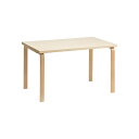 Artek 81B TABLE 81Bテーブル バーチ材 ナチュラルラッカー仕上げ 新生活 引っ越し 父の日 実用的 インテリア 【納期】約3~4週間(メーカー欠品時を除く)