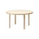 Artek(アルテック) 91 TABLE 91テーブル バーチ材 ナチュラルラッカー仕上げ ダイニング 北欧 木 新生活 引っ越し 父の日 実用的 インテリア 【納期】約3~4週間(メーカー欠品時を除く)