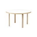Artek(アルテック)91 TABLE 91テーブル バーチ材 ナチュラルラッカー仕上げ ホワイトラミネート ダイニング テーブル 北欧 木 新生活 引っ越し 父の日 実用的 インテリア 【納期】約3~4週間(メーカー欠品時を除く)