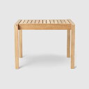 CARL HANSEN & SON(カールハンセン&サン)/AH911 Outdoor Side Table(AHアウトドアシリーズ)/サイドテーブル/チーク材/無塗装 新生活 引っ越し 父の日 実用的 インテリア 【納期】約3~4週間(メーカー欠品時を除く)