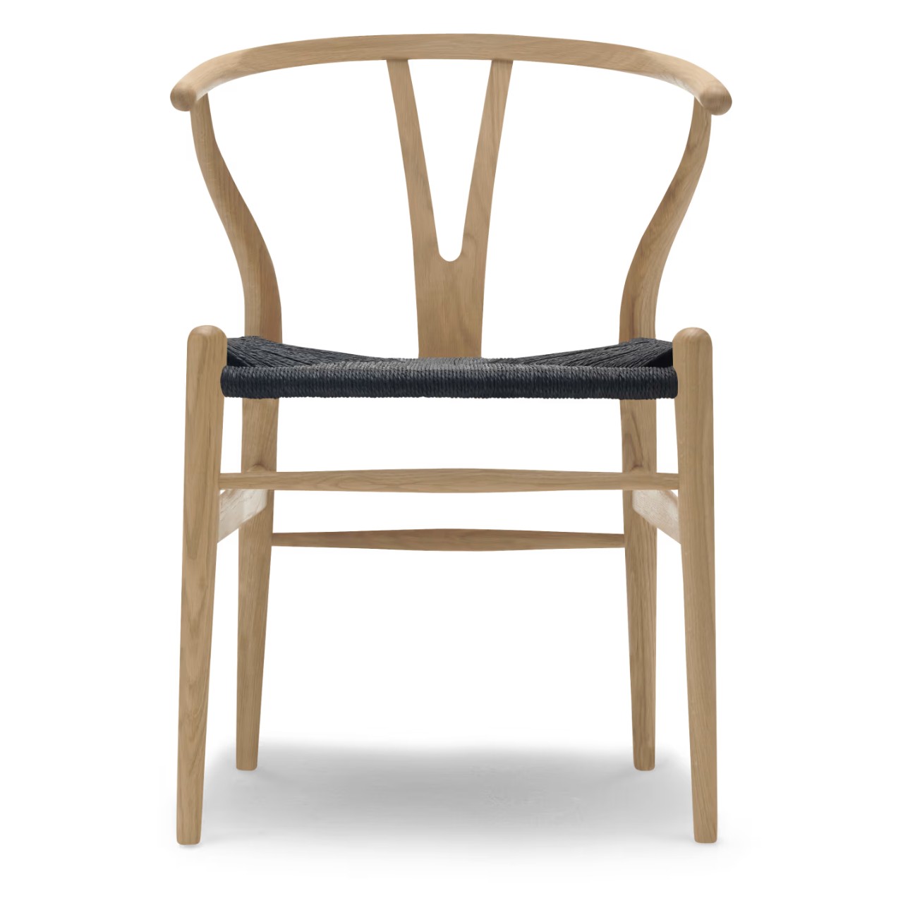 CARL HANSEN & SON（カールハンセン&サン）/CH24/Yチェア(ワイチェア)/オーク材/ソープ仕上げ/ブラックペーパーコード/SH43