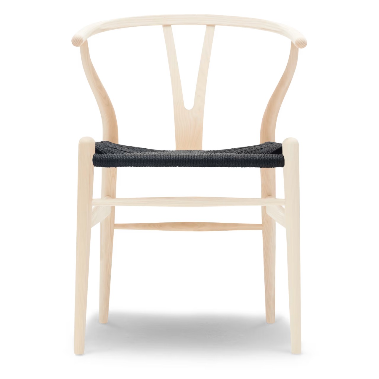 CARL HANSEN & SON（カールハンセン&サン）/CH24/Yチェア(ワイチェア)/アッシュ材/ソープ仕上げ/ブラックペーパーコード/SH43