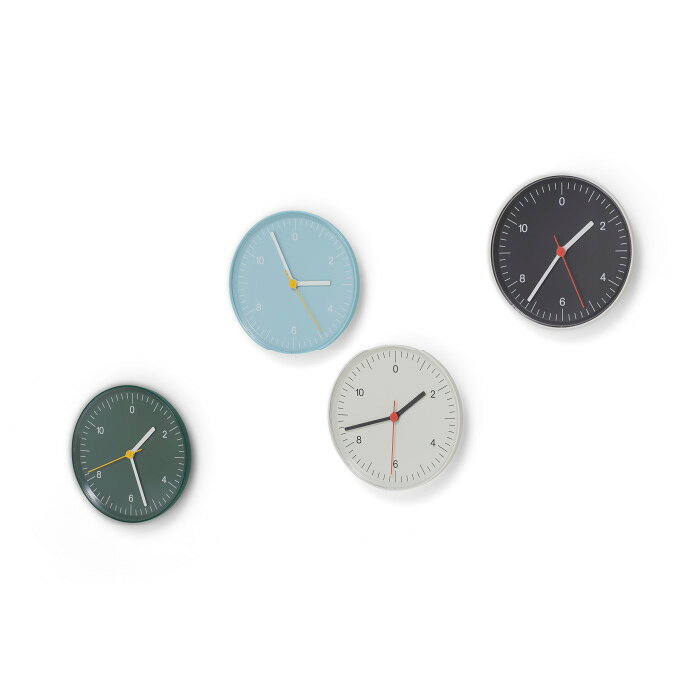 【壁掛けフック特典付】HAY(ヘイ)/WALL CLOCK/ウォールクロック/グリーン 時計 クロック 壁掛け 掛け時計 壁かけ時計 新生活 北欧 子供部屋 寝室 リビング 玄関 洗面所 静音 カフェ オフィス 緑 正規品 ギフト ラッピング不可 新生活 引っ越し [2]