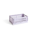 HAY(ヘイ)/Colour Crate S/カラークレート S/ラベンダー コンテナ 収納 BOX ボックス 整理 リビング 洗面所 新生活 引っ越し 父の日 実用的 インテリア