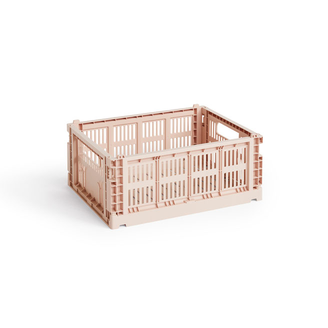 HAY（ヘイ）/Colour Crate M/カラークレート M/パウダー コンテナ 収納 BOX ボックス 整理 リビング 洗..