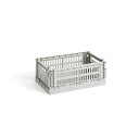 HAY(ヘイ)/Colour Crate S/カラークレート/ライトグレー/Sサイズ/541448/Light grey コンテナ 収納 BOX ボックス 整理 リビング 洗面所 新生活 引っ越し 父の日 実用的 インテリア