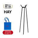 【HAYトートバッグ特典】HAY(ヘイ)/KNIT/ニット/コートハンガー/ブラック 頑丈 おしゃれ スリム 玄関 寝室 リビング オフィス カフェ コート掛け...