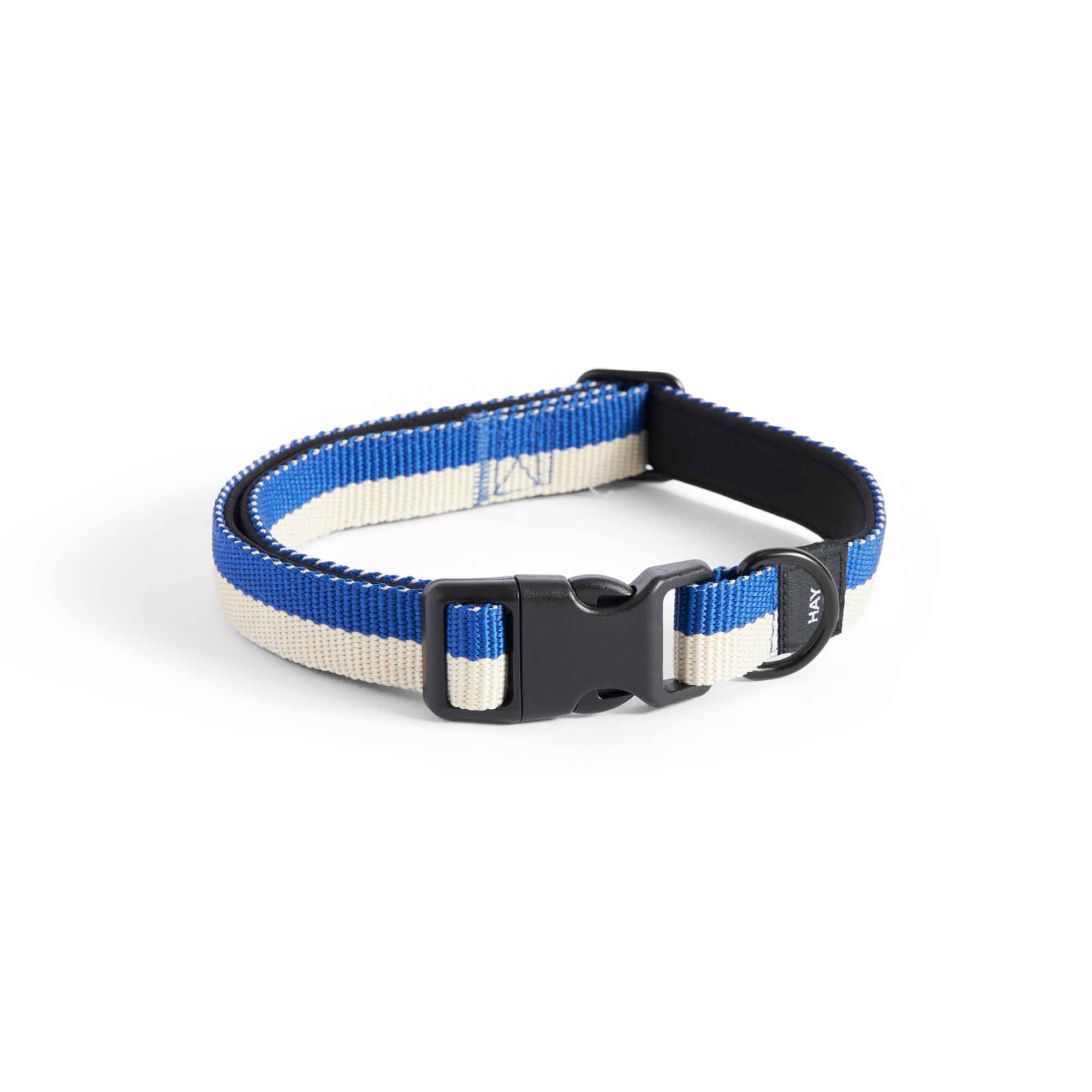 HAY DOGS(ヘイ ドッグス)首輪 Collar Flat 【35cm-55cm | size S/M】Blue, off-white AD864-D012...