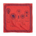 HAY(ヘイ)/HAY DOGS(ヘイ ドッグス)/HAY Dogs Scarf/Red/55 x 55/AD858-D281-AB27 犬用品 ドッグ 犬 猫...