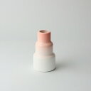 S&B Flower Vase Low Pink/Plain White 花瓶 フラワーベース 花びん インテリア 雑貨 新生活 引っ越し 父の日 実用的 イン...