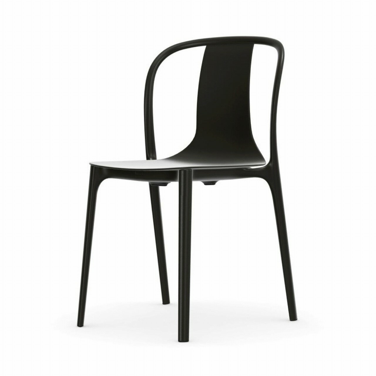 Vitra(ヴィトラ)/Belleville Chair(ベルヴィル チェア プラスチックシェル)/plastic shell/deep black(ディープブラック)【納期】約3〜4週間(メーカー欠品時を除く)