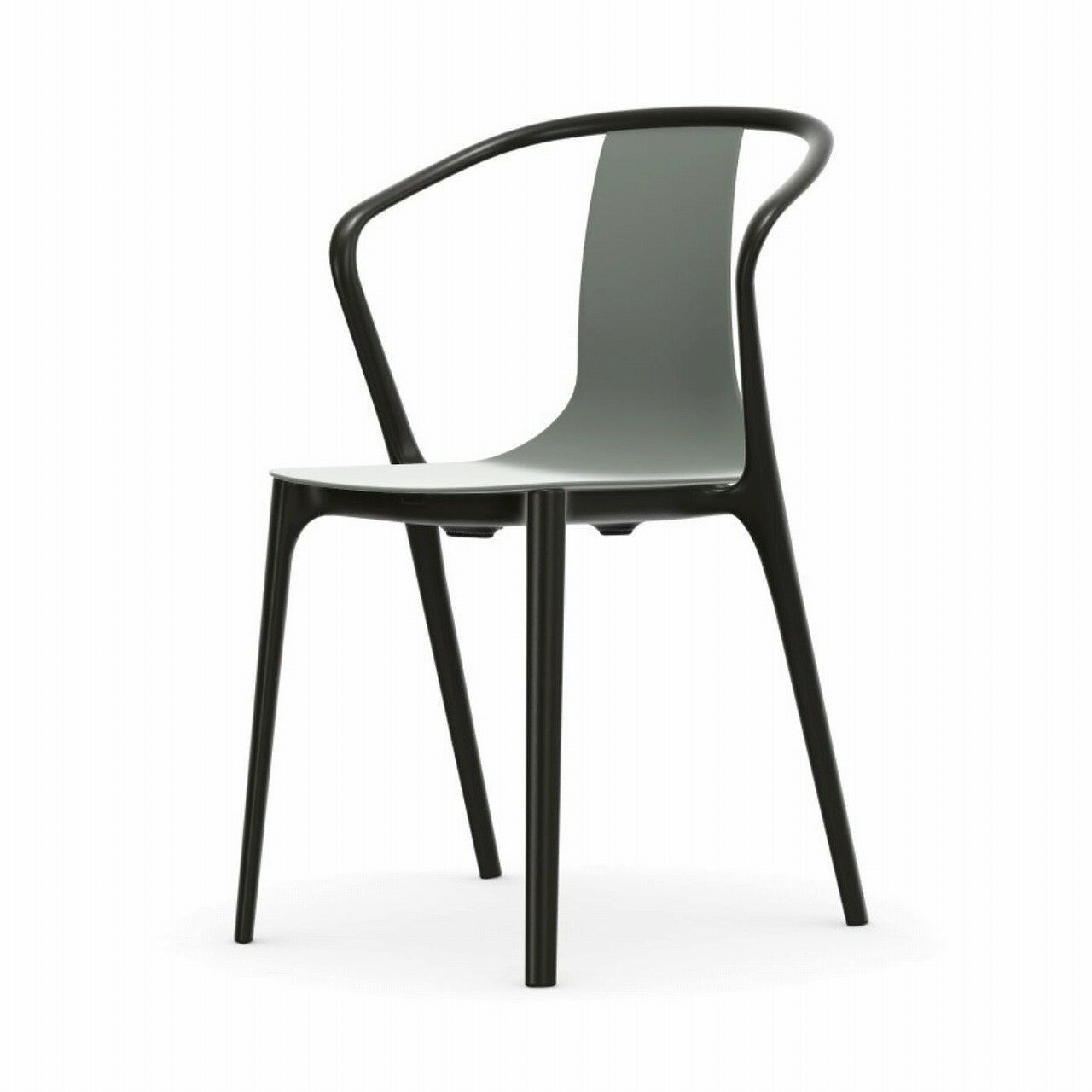 Vitra(ヴィトラ)/Belleville Armchair(ベルヴィル アームチェア プラスチックシェル)/plastic shell/moss grey(モスグレー)【納期】約3〜4週間(メーカー欠品時を除く) [2]