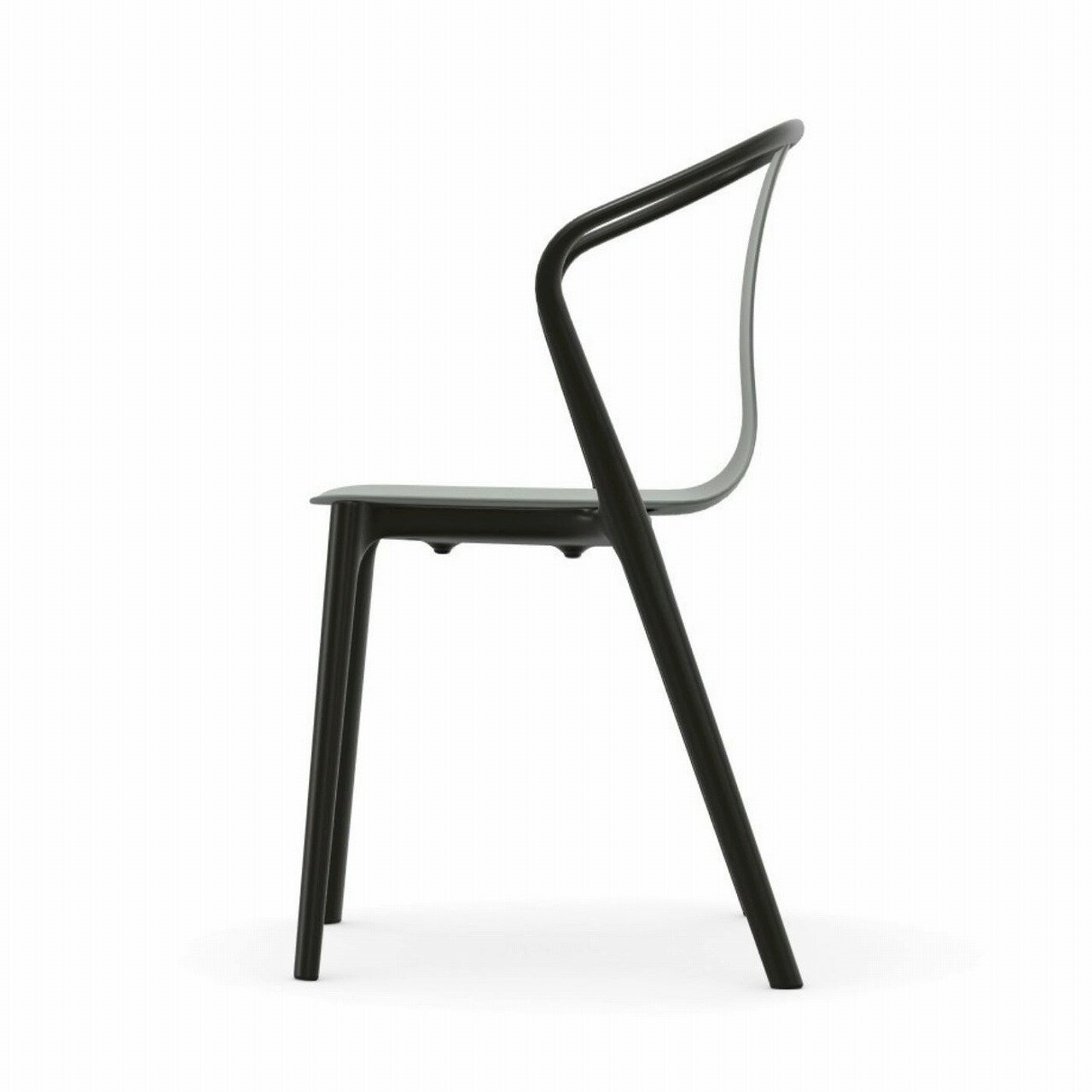 Vitra(ヴィトラ)/Belleville Armchair(ベルヴィル アームチェア プラスチックシェル)/plastic shell/moss grey(モスグレー)【納期】約3〜4週間(メーカー欠品時を除く) [3]