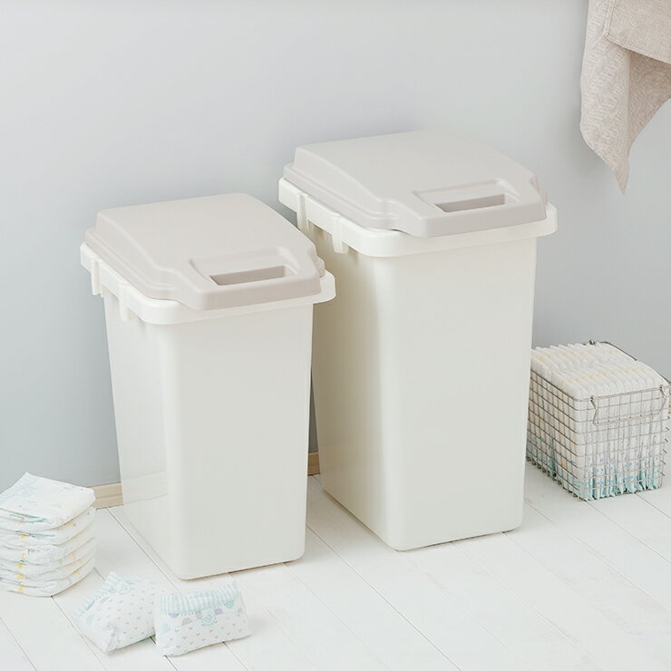 ワンハンドパッキンペール 70J ゴミ箱 ごみ箱生ごみ おむつ 日本製 耐久性 大容量 室内 ダストボックス おしゃれ エコ インテリア キッチン ダストボックス [2]