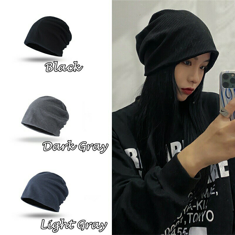 2022年 新作 韓流 ニット帽 ゆったり ボリューム感 大人のニット帽 ブラック ホワイト ベージュ フリーサイズ シンプル 男女兼用 G111-MX171