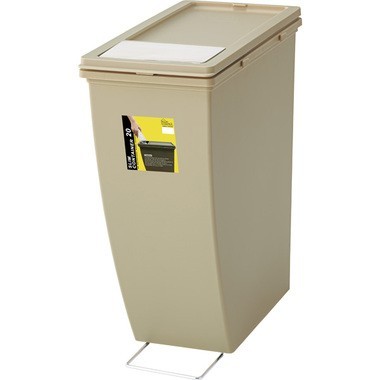 ゴミ箱 ダストボックス ふた付き 20リットル 20L スリム お洒落 台所 リビング くず入れ リモート 書類 オフィス スライド 臭い漏れない 東谷 LFS-847 [2]