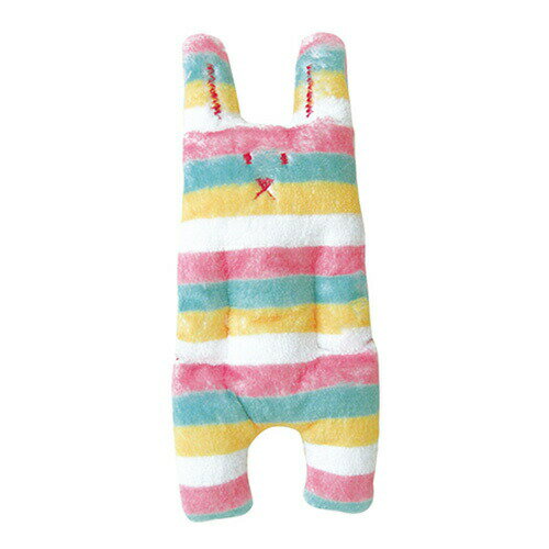 【お取り寄せ】 ドッグトイ うさぎ／ピンクマルチボーダー