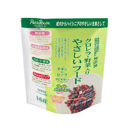 【お取り寄せ】 クロレラ野菜入 やさしいフードライト 600g