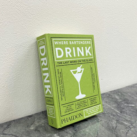 [中古]★モデルルーム展示品★洋書洋書ディスプレイWHERE BARTENDERS DRINKADRIENNE STILLMANエイドリア..