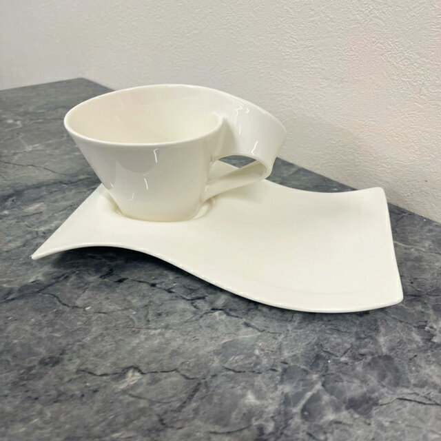 ★モデルルーム展示品★【Villeroy&Boch】ビレロイ&ボッホNew waveニューウェーブカップ＆プラター洋食器キッチン雑貨のサムネイル