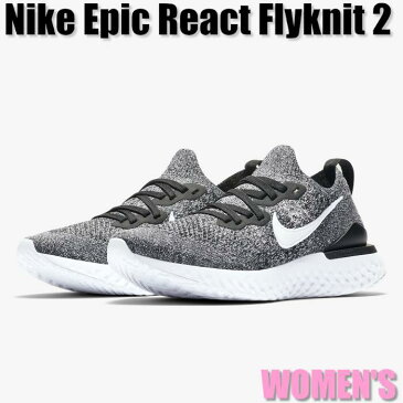 【ポイント2倍】Nike Epic React Flyknit 2 ナイキ エピック リアクト フライニット 2 BQ8927-010 ウィメンズ レディース スニーカー ランニングシューズ 04EB-362773702561