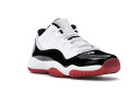 【本日限り】1000円割引クーポン発行!!Jordan ナイキ エアジョーダン11 ロー GS “ジムレッド“ Jordan 11 Retro Low “Concord Bred (GS)“ Jordan 528896-160 大人も履ける キッズモデル レディース スニーカー キッズスニーカー ベビーシューズ 19SX-20230922215248-163 3