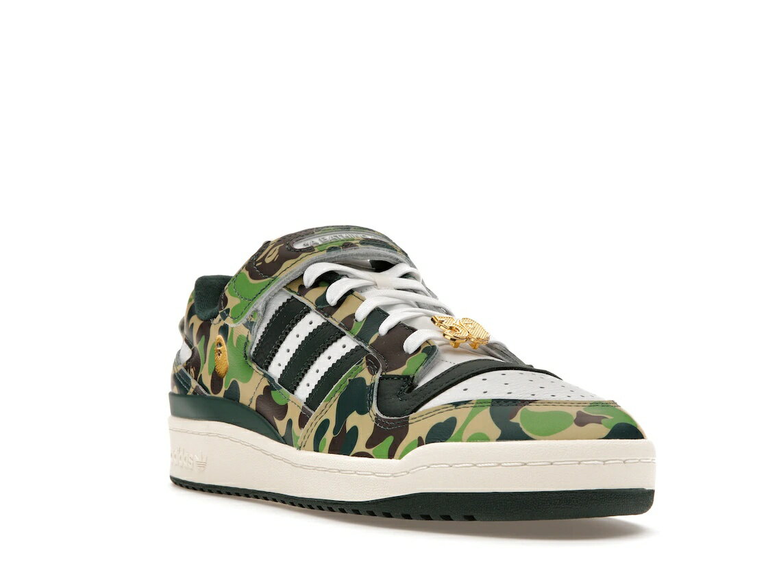 5/15 本日最終日!【1000円クーポン】adidas adidas Forum 84 Low Bape 30th Anniversary Green Camo アディダス ID4771 メンズ スニーカー ランニングシューズ 19SX-20231013215110-177 3