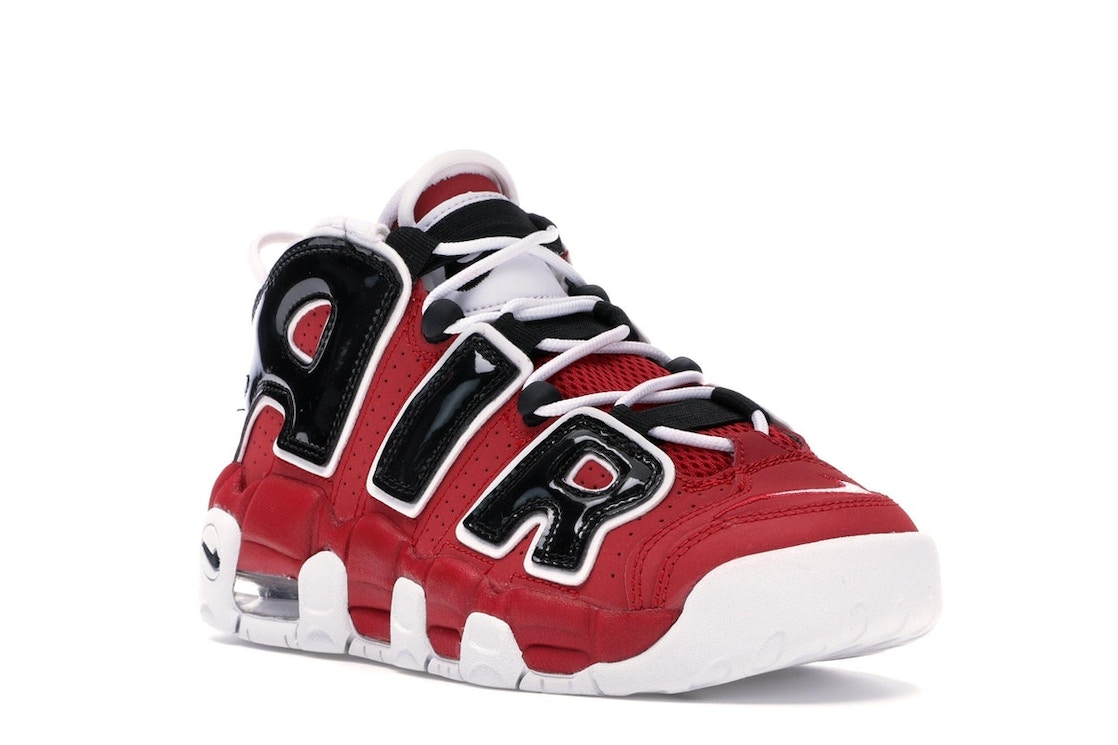 今だけ【1000円クーポン】発行中!!Nike ナイキ エア モア アップテンポ ブルズ フープス パック (キッズ) Nike Air More Uptempo “Bulls Hoops Pack (GS)“ ナイキ エアモア アップテンポ GS 415082-600 大人も履ける キッズモデル レディース スニーカー キッズスニーカー 3