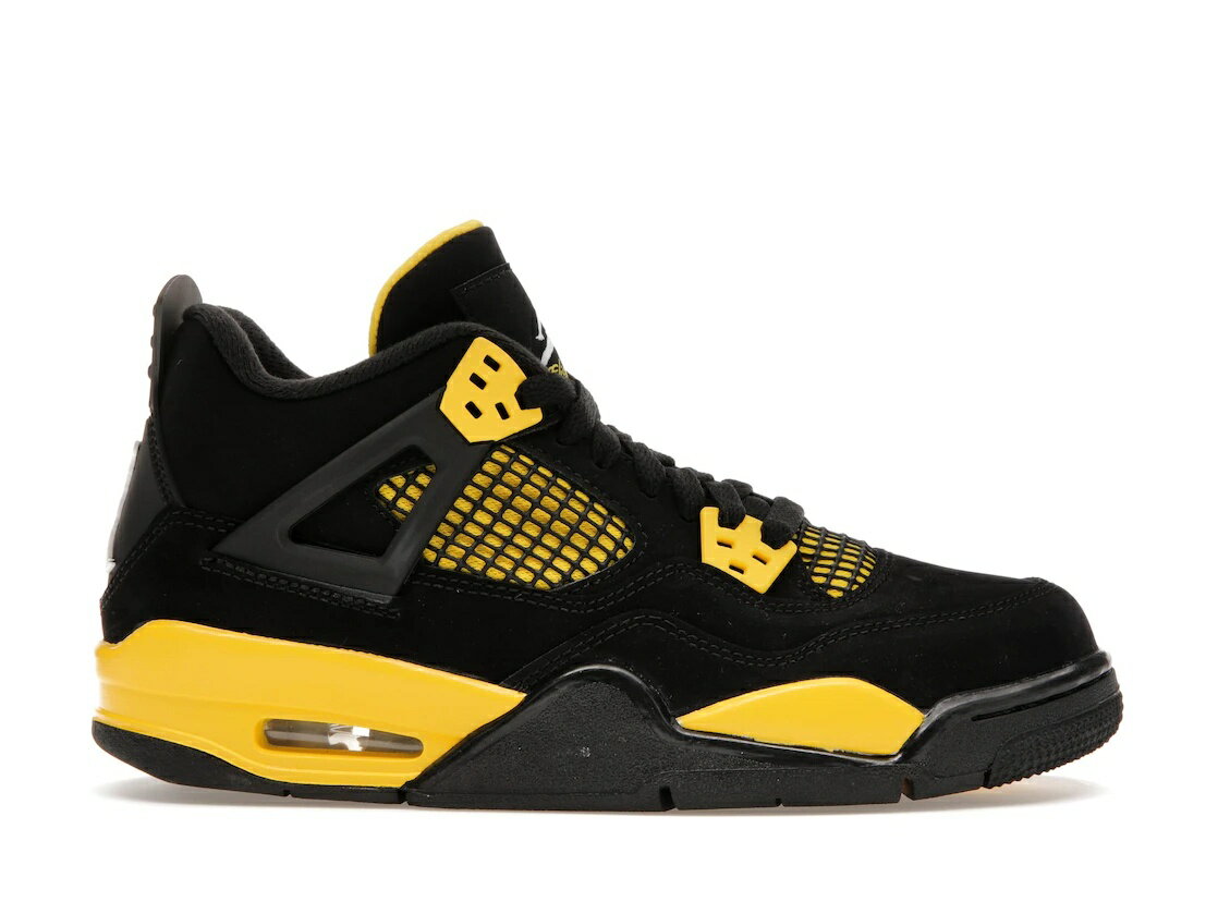 楽天セレクトショップFrenz【本日限り】1000円割引クーポン発行!!Jordan Jordan 4 Retro Thunder （2023） （GS） Jordan 408452-017 大人も履ける キッズモデル ウィメンズ レディース スニーカー ランニングシューズ キッズスニーカー ベビーシューズ 19SX-20230922215248-002