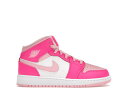 【本日限り】1000円割引クーポン発行!!Jordan Jordan 1 Mid Fierce Pink (GS) Jordan FD8780-116 大人も履ける キッズモデル ウィメンズ レディース スニーカー ランニングシューズ キッズスニーカー ベビーシューズ 19SX-20230922215248-003