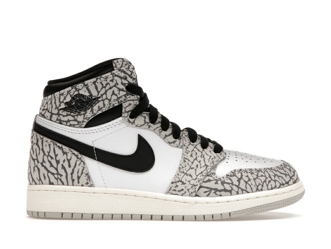 【本日限り】1000円割引クーポン発行!!Jordan Jordan 1 Retro High OG White Cement (GS) Jordan FD1437-052 大人も履ける キッズモデル ウィメンズ レディース スニーカー ランニングシューズ キッズスニーカー ベビーシューズ 19SX-20230922215248-022