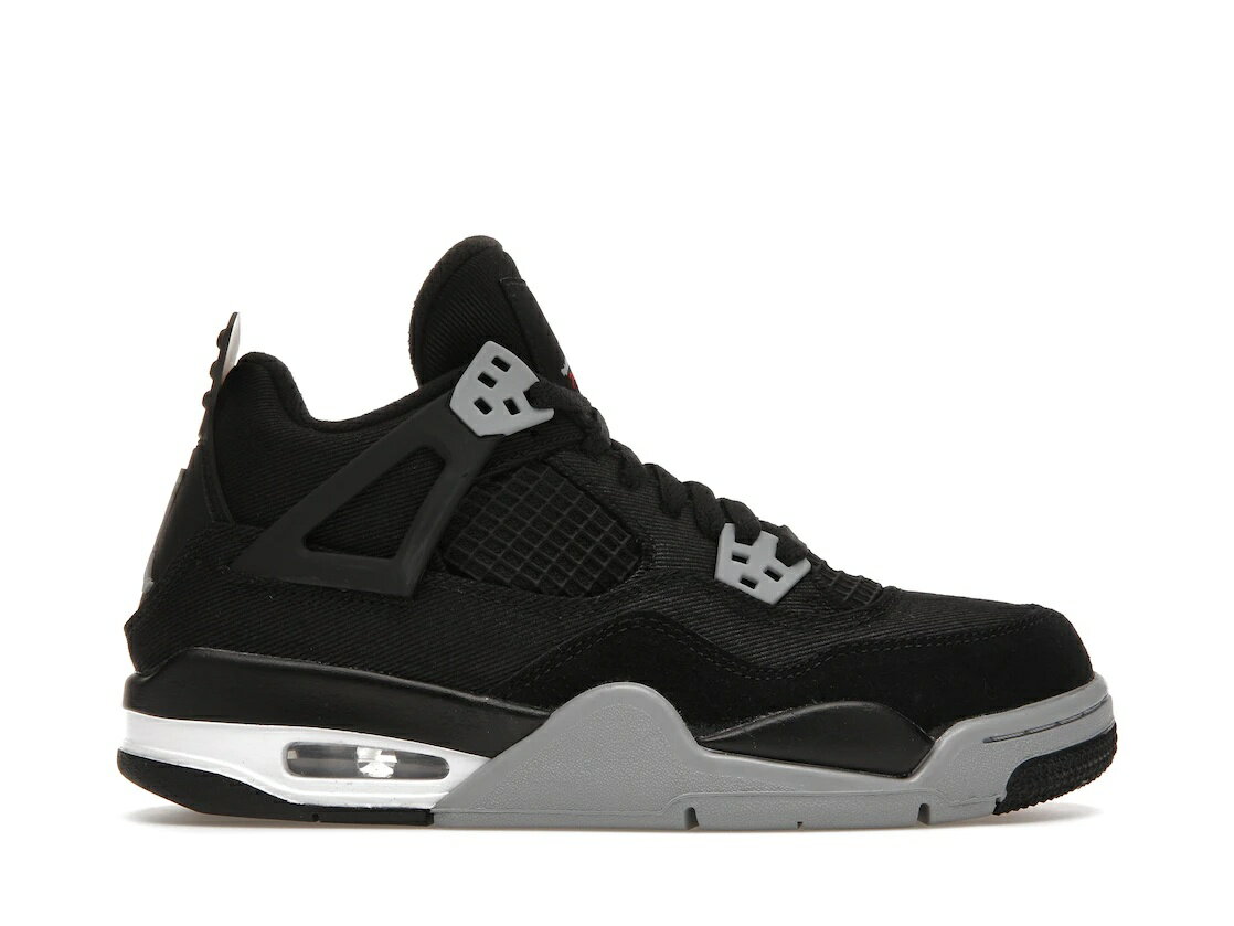 楽天セレクトショップFrenz【今だけ500円割引クーポンあり!!】Jordan Jordan 4 Retro Black Canvas （GS） Jordan DV0553-006 大人も履ける キッズモデル ウィメンズ レディース スニーカー ランニングシューズ キッズスニーカー ベビーシューズ 19SX-20230922215248-051