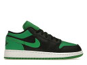 【本日限り】1000円割引クーポン発行!!Jordan Jordan 1 Low Lucky Green (GS) Jordan 553560-065 大人も履ける キッズモデル ウィメンズ レディース スニーカー ランニングシューズ キッズスニーカー ベビーシューズ 19SX-20230922215248-061