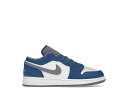 【今だけ500円割引クーポンあり!!】Jordan Jordan 1 Low True Blue (GS) Jordan 553560-412 大人も履ける キ...